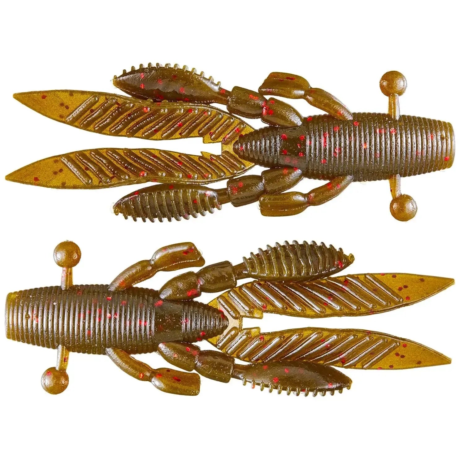 View of Craw Yamamoto Flappin Hog 3.75" GREEN PUMPKIN W/ LARGE GREEN available at EZOKO Fishing