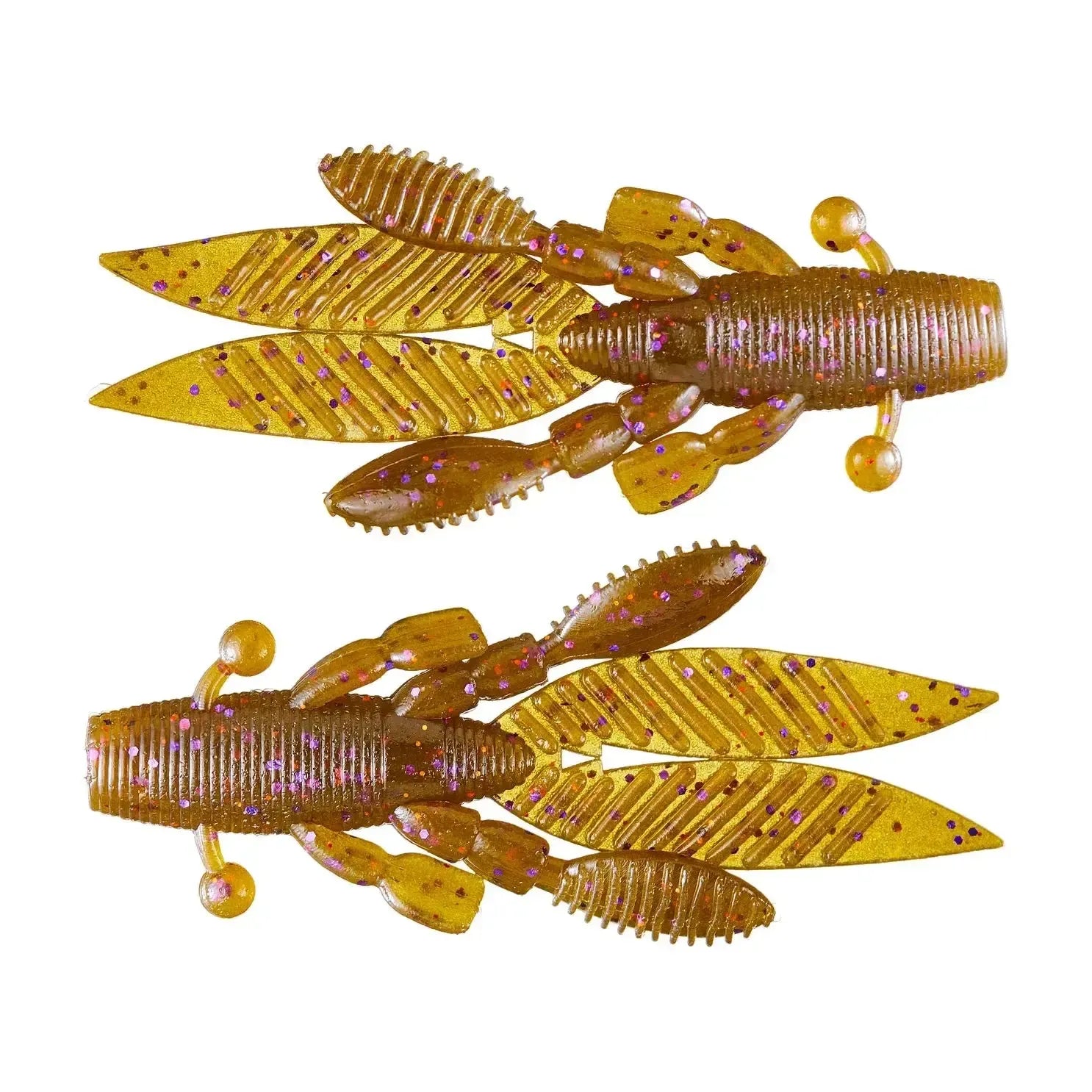 View of Craw Yamamoto Flappin Hog 3.75" GREEN PUMPKIN W/ PURPLE & COP available at EZOKO Fishing