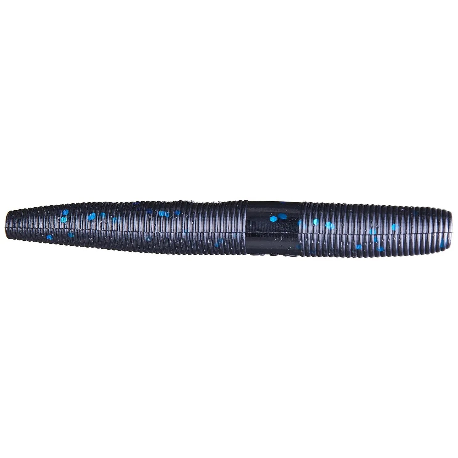 View of Softbaits Yamamoto Ned Senko Floater 3" Black W/ Large Blue Flake available at EZOKO Fishing