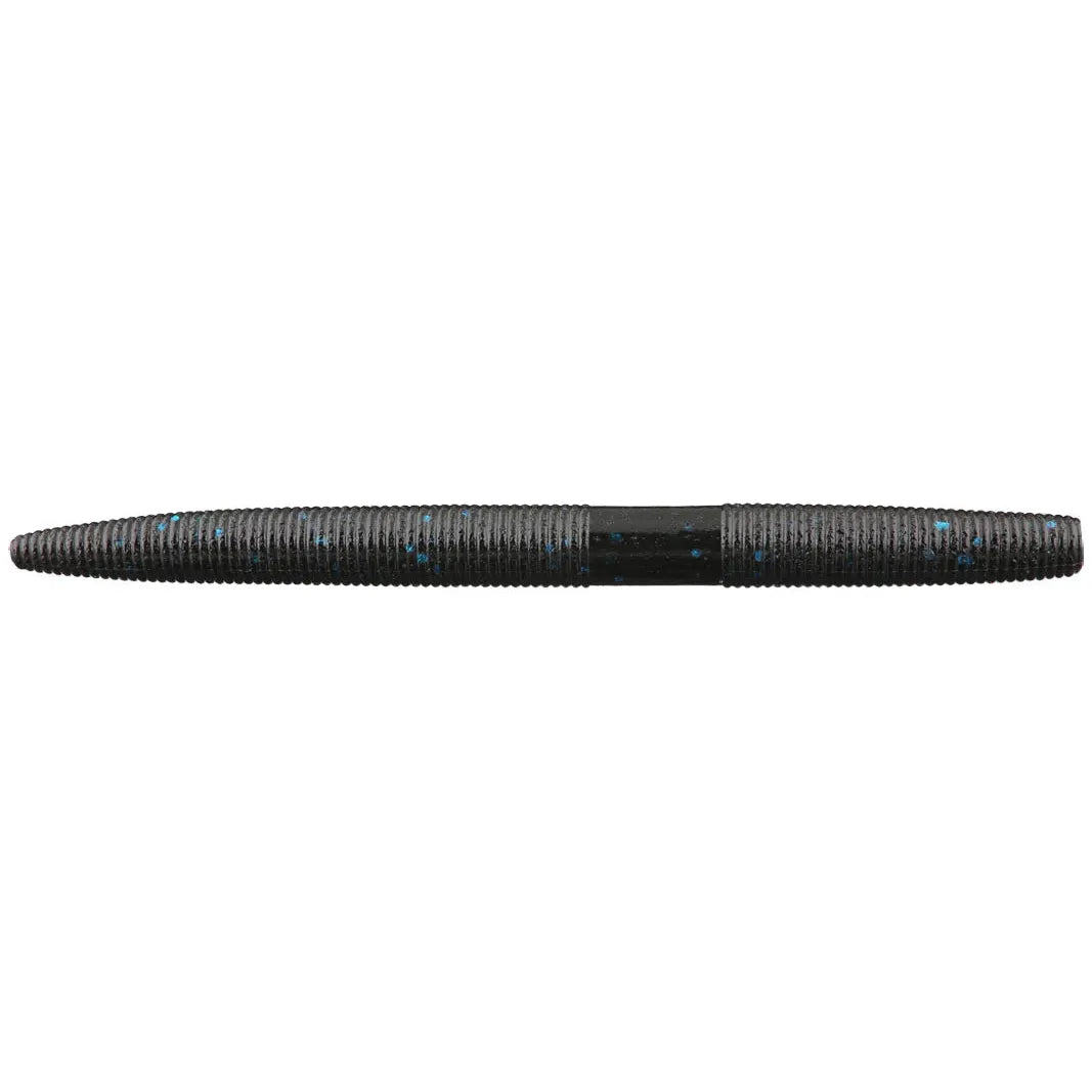 View of Softbaits Yamamoto Senko 5" Black W/ Large Blue Flake available at EZOKO Fishing