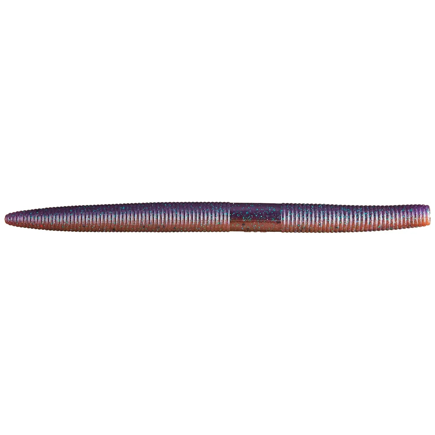 View of Softbaits Yamamoto Senko 5" Purple W/ Emerald Flk/Cinnamon Brown W/ Purple Blue Emerald Flk available at EZOKO Fishing