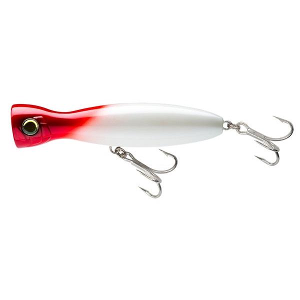 View of Topwatrer Yo-Zuri Mag Popper 5 1/4" Pearl Red Head available at EZOKO Fishing