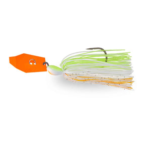 View of Chatterbaits Z-Man Big Blade Chatterbait 1/2oz Chartreuse / White / Orange available at EZOKO Fishing
