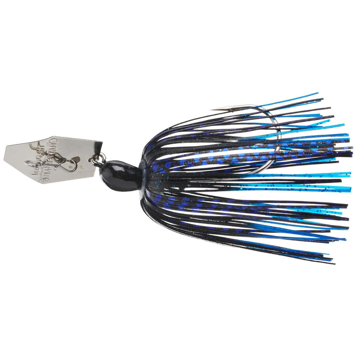 View of Z-Man CHATTERBAIT BLUE/BLACK 1/4 oz available at EZOKO Fishing