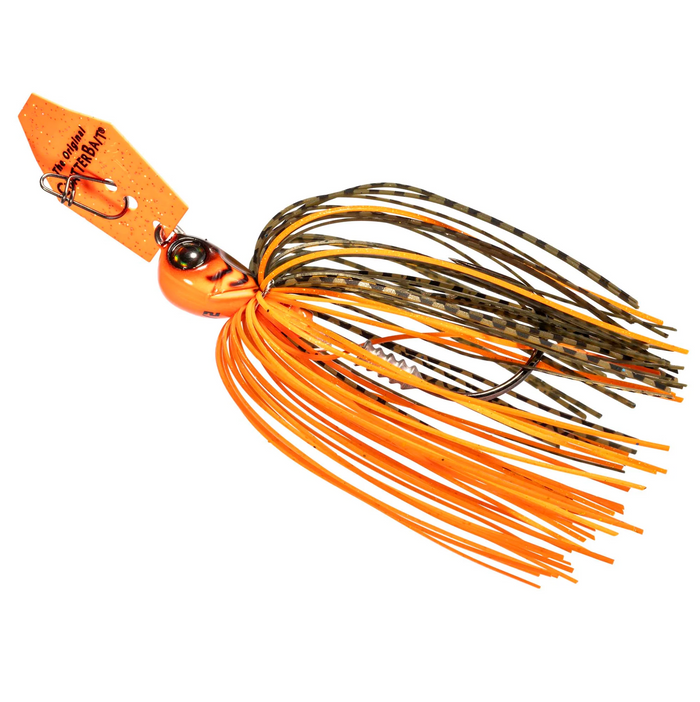 View of Chatterbaits Z-Man Chatterbait Elite Evo Lava Craw available at EZOKO Pike and Musky Shop