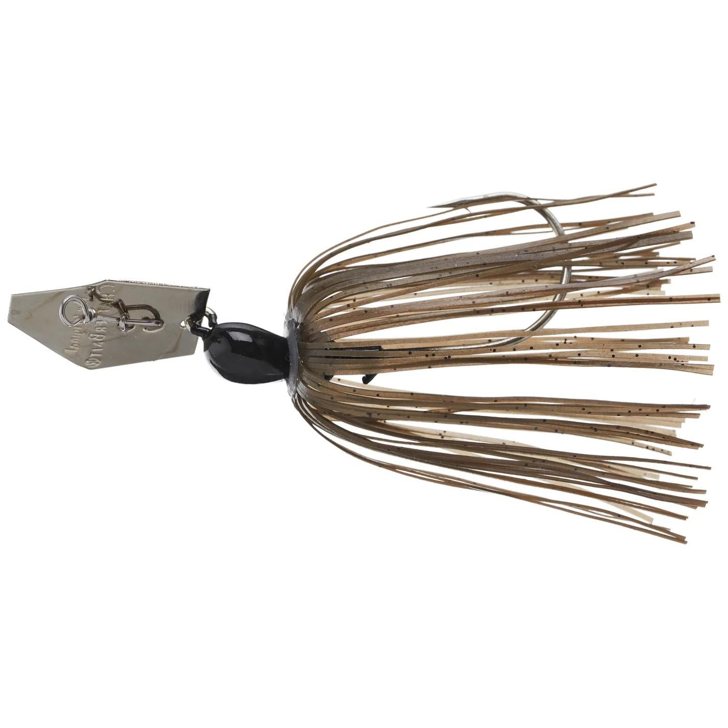 View of Z-Man CHATTERBAIT GREEN PUMPKIN/BLACK 3/8 oz available at EZOKO Fishing