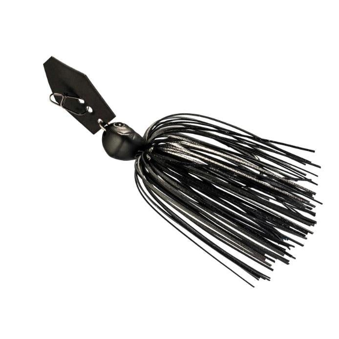 View of Z-Man CHATTERBAIT JACKHAMMER 1/2 OZ BLACK JACK available at EZOKO Fishing
