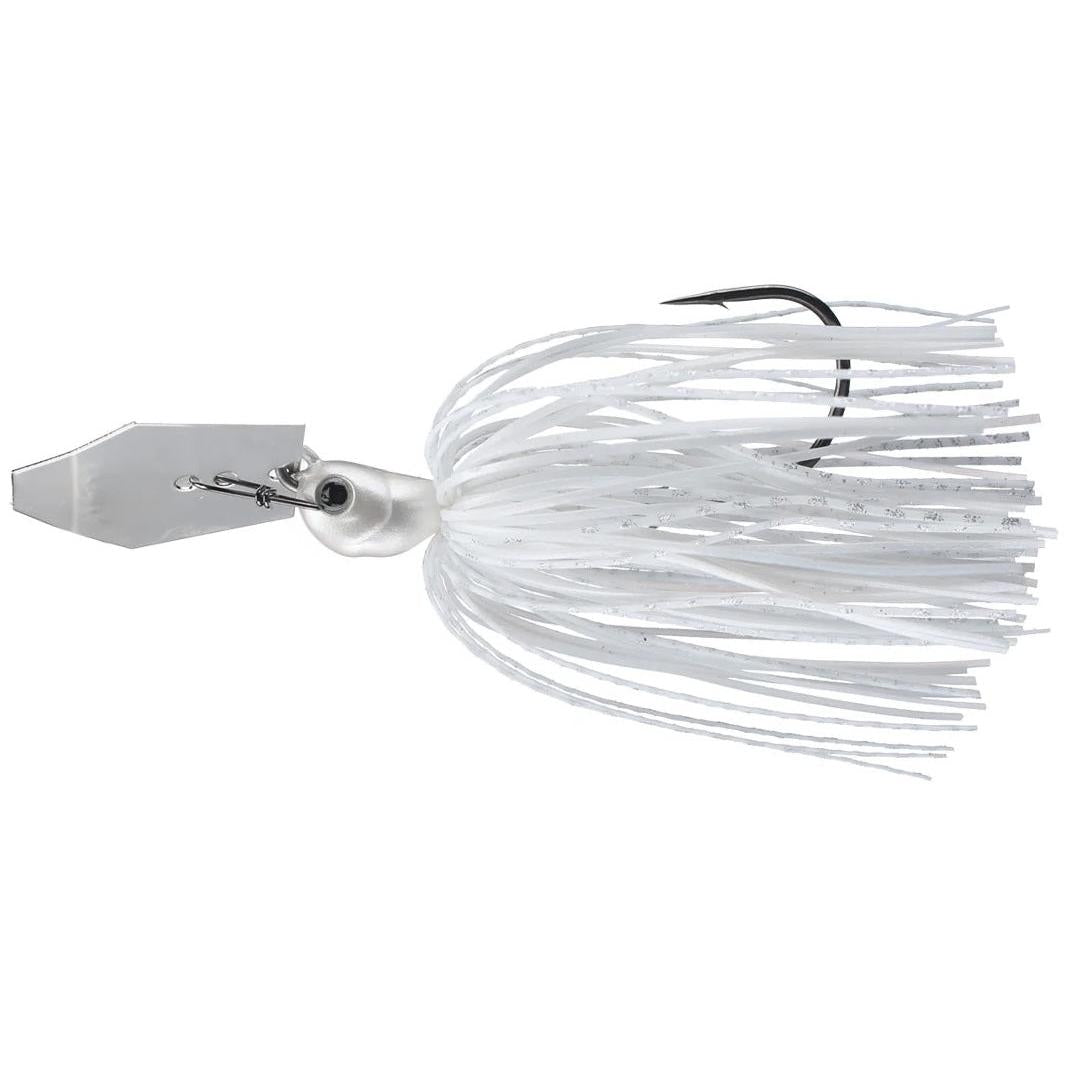 View of Z-Man CHATTERBAIT JACKHAMMER 1.25 OZ WHITE available at EZOKO Fishing
