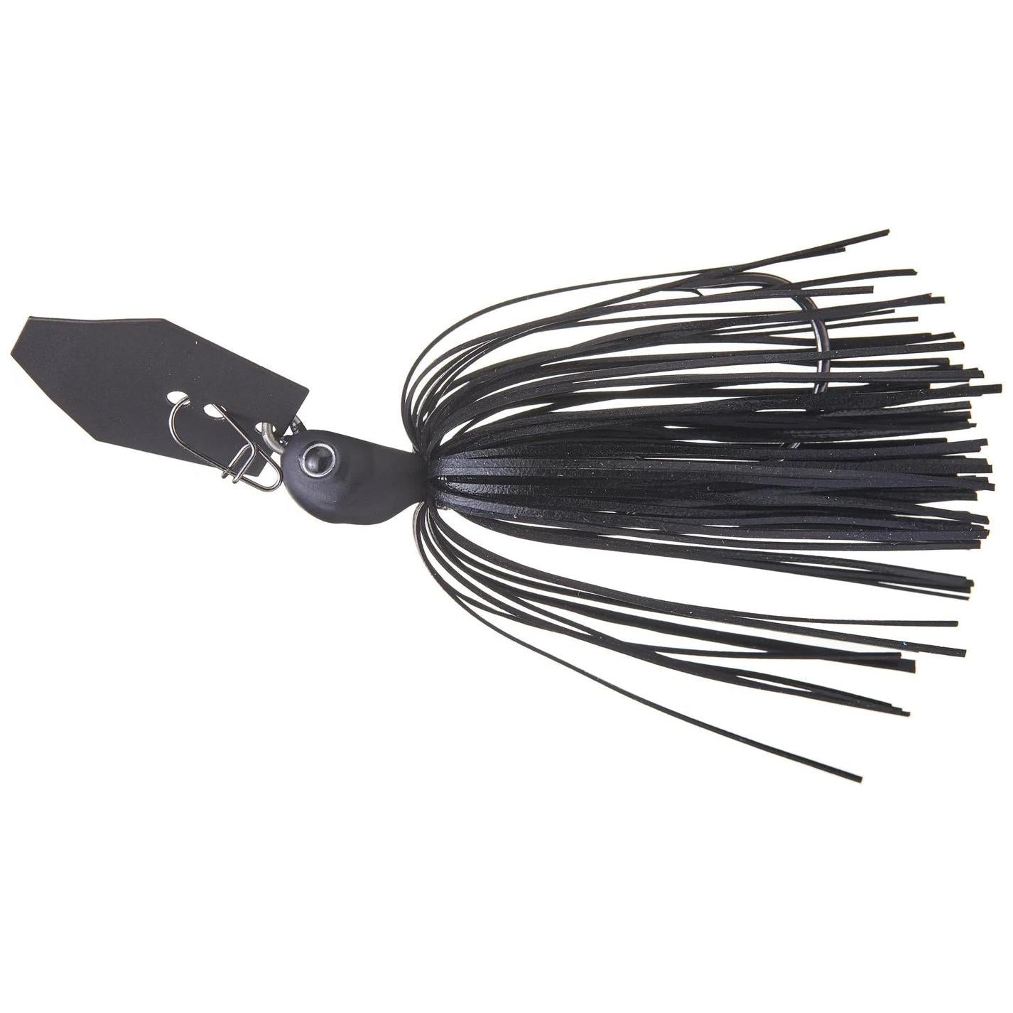 View of Z-Man CHATTERBAIT JACKHAMMER 3/8 OZ BLACK JACK available at EZOKO Fishing