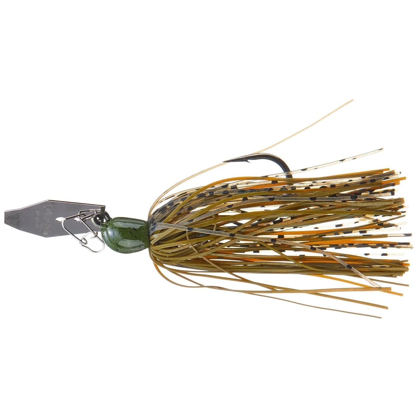 View of Z-Man CHATTERBAIT MINI MAX GREEN PUMPKIN 1/2 OZ available at EZOKO Fishing
