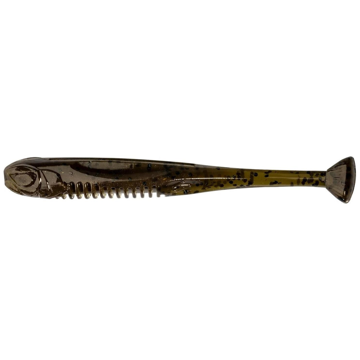 View of Z-Man DROP KICKER 3.5in. GREEN PUMPKIN available at EZOKO Fishing