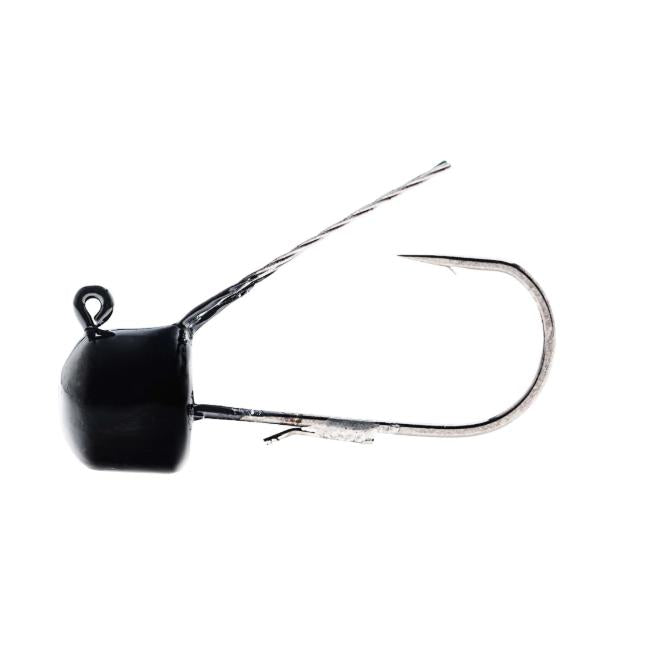 View of Z-Man FINESSE SHROOMZ WEEDLESS 1/5 OZ BLACK available at EZOKO Fishing