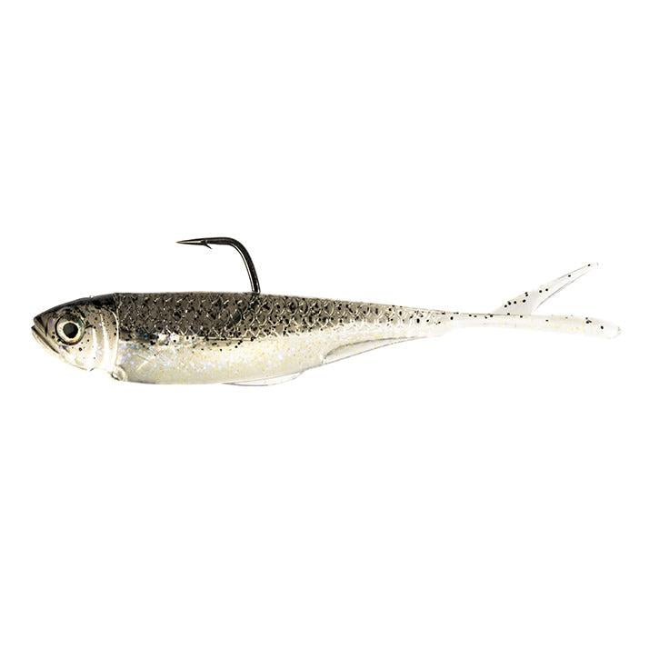 View of Swimbait Z-Man Graph ShadZ 3.8" 1/4 OZ ELECTRIC SHAD available at EZOKO Pike and Musky Shop