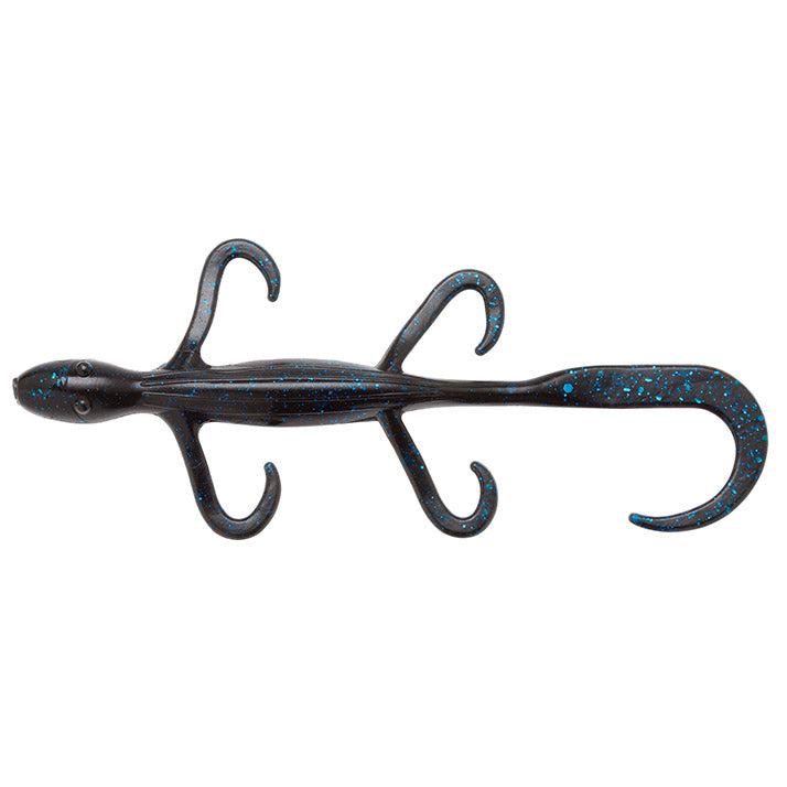 View of Softbaits Z-Man LizardZ 6" BLACK BLUE FLAKE available at EZOKO Pike and Musky Shop