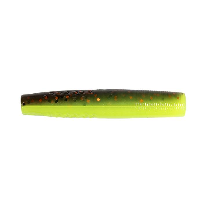 View of Softbaits Z-Man Micro TRD 1.75" COPPERTREUSE available at EZOKO Pike and Musky Shop