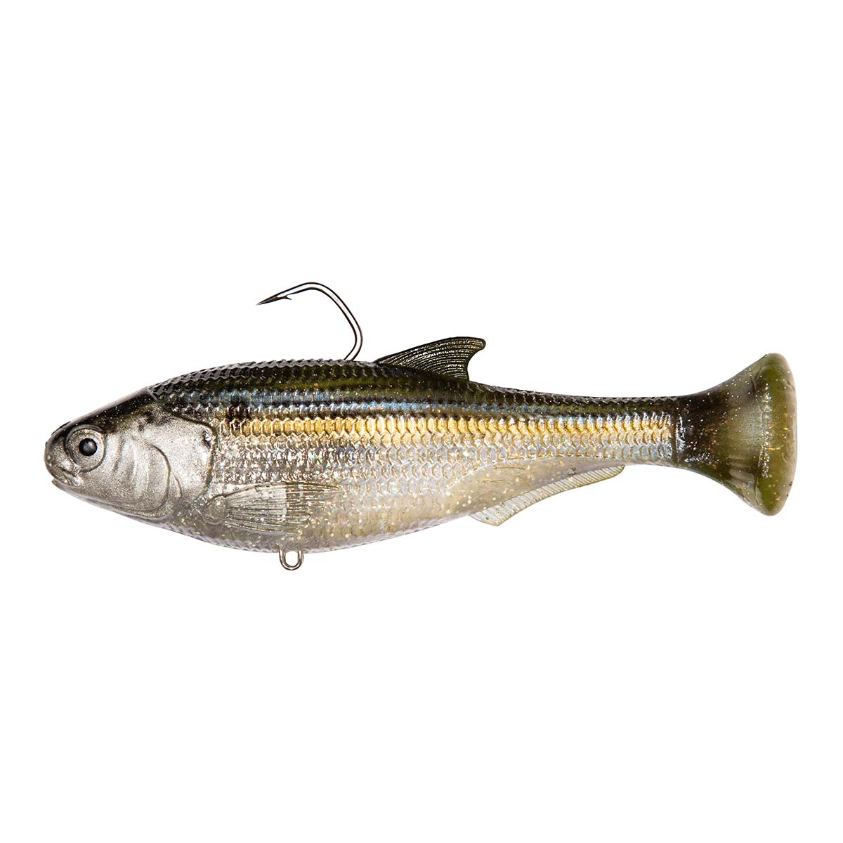 View of Swimbait Z-Man Shadtron LT 4.5" THREADFIN SHAD available at EZOKO Pike and Musky Shop