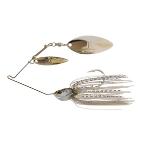 View of Spinnerbaits Z-Man SlingBladeZ Double Willow (1/2oz) Spinnerbait Mouserat available at EZOKO Pike and Musky Shop