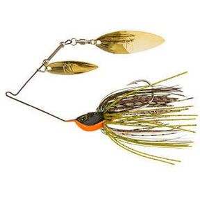 View of Spinnerbaits Z-Man SlingBladeZ Double Willow (3/4oz) Spinnerbait Mouserat available at EZOKO Pike and Musky Shop