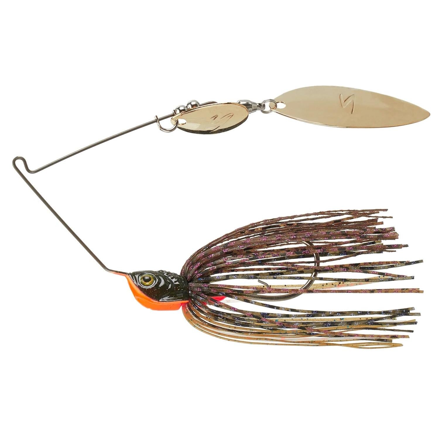 View of Spinnerbaits Z-Man SlingBladeZ Willow Colorado (1/2oz) Spinnerbait Bluegill available at EZOKO Fishing