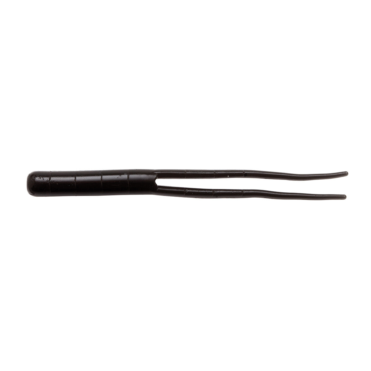 View of Softbaits Z-Man Split Tail TrailerZ BLACK available at EZOKO Fishing
