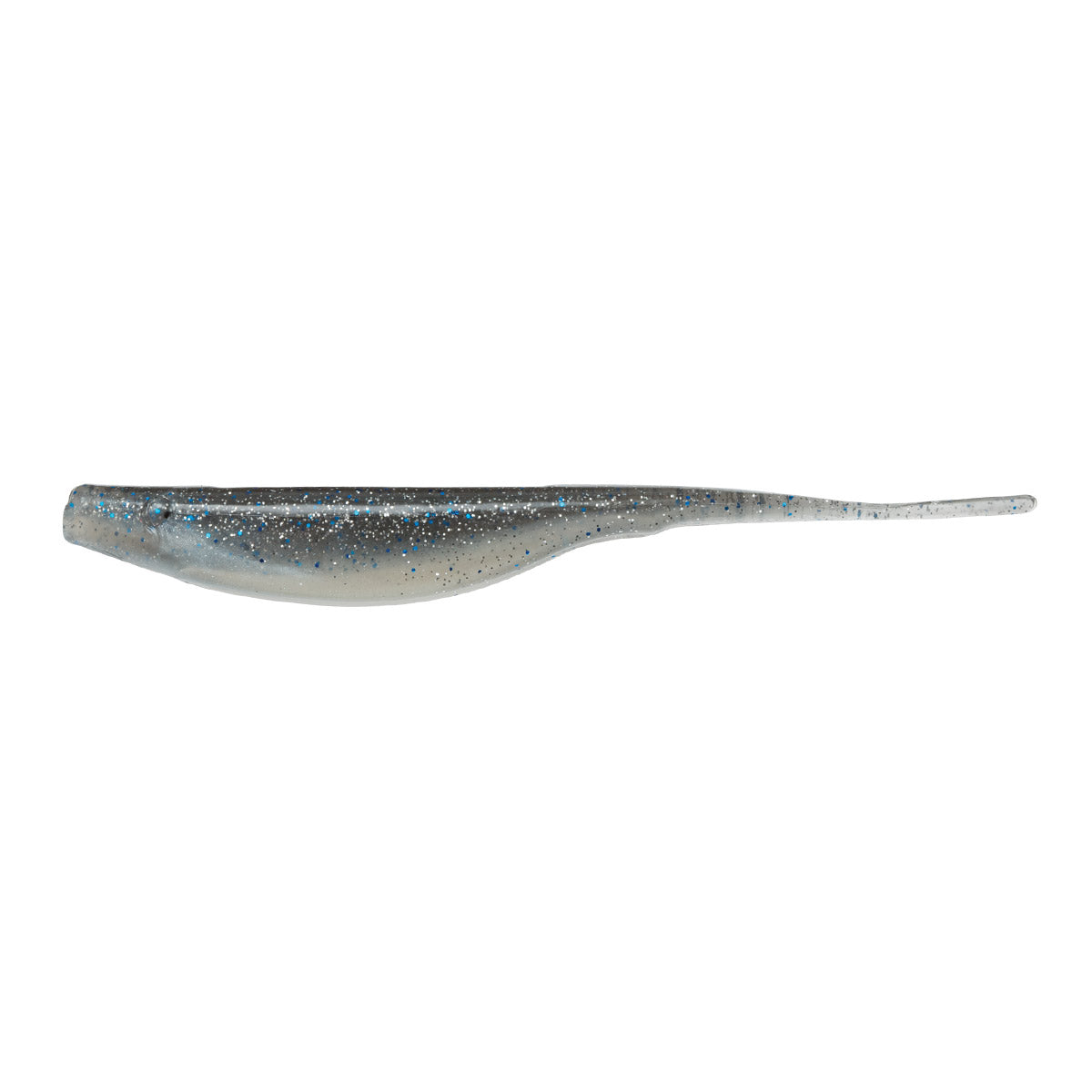 View of Softbaits Z-Man StreakZ 5" SMOKY SHAD available at EZOKO Pike and Musky Shop