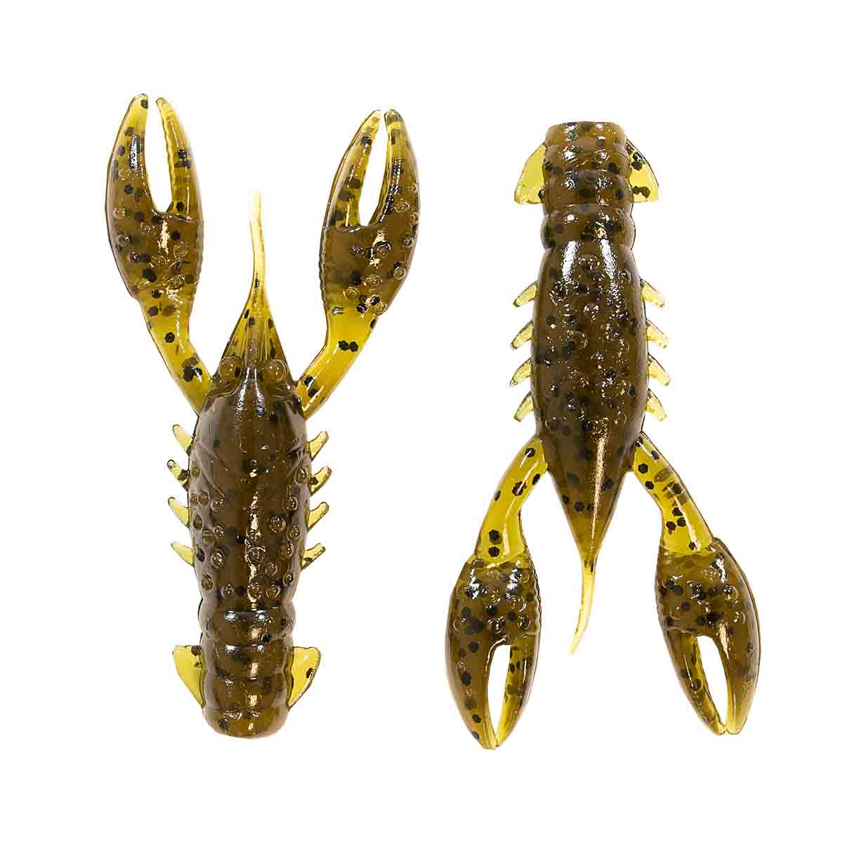 View of Softbaits Z-Man TRD CrawZ 2.5" GREEN PUMPKIN available at EZOKO Pike and Musky Shop