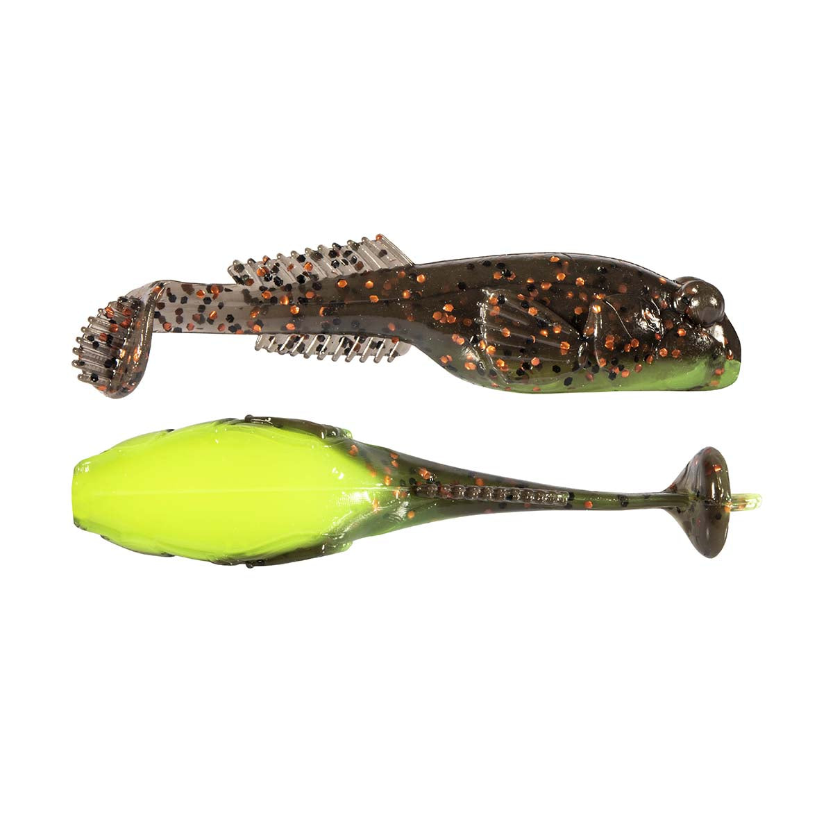 View of Softbaits Z-Man TRD GobyZ 2.4" COPPERTREUSE available at EZOKO Fishing