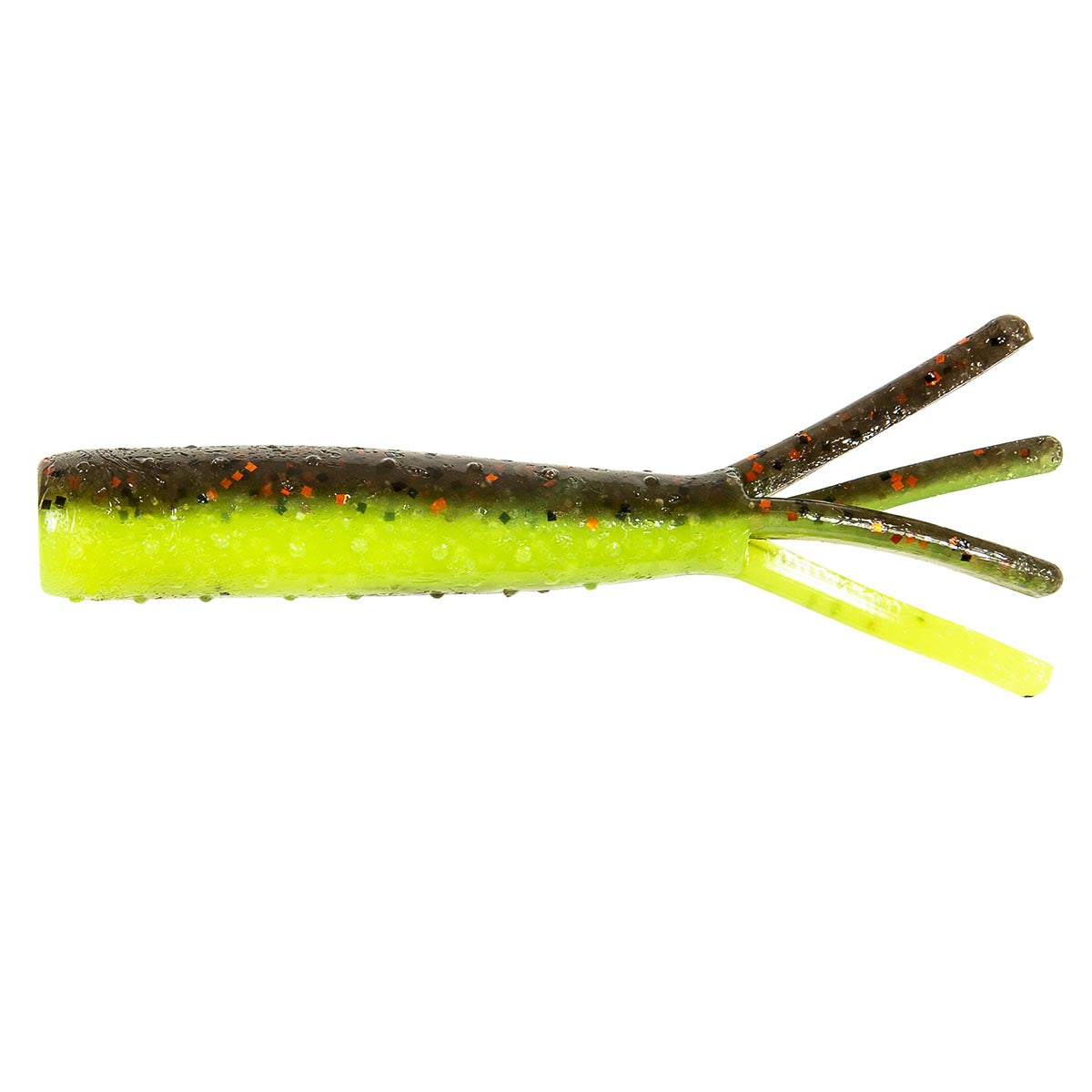 View of Softbaits Z-Man TRD TicklerZ 2.75" COPPERTREUSE available at EZOKO Pike and Musky Shop