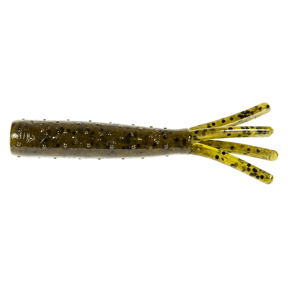 View of Softbaits Z-Man TRD TicklerZ 2.75" GREEN PUMPKIN available at EZOKO Fishing