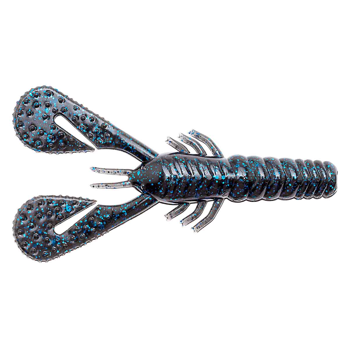 View of Craws Z-Man Turbo Crawz 4" BLACK BLUE FLAKE available at EZOKO Pike and Musky Shop