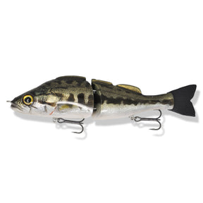 View of Swimbaits Zorba Baits Boogie Woogie Glide Bait Bass available at EZOKO Pike and Musky Shop