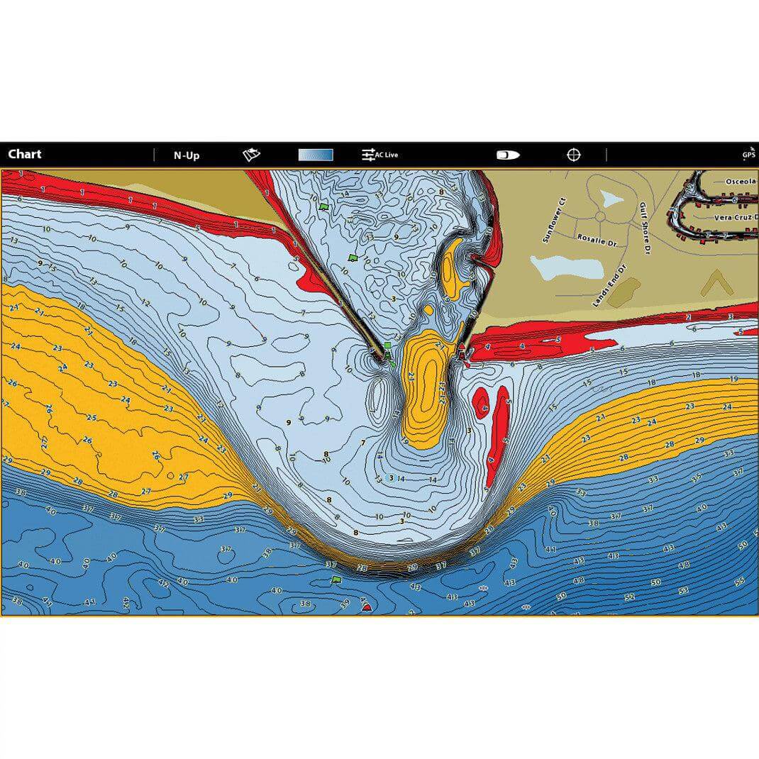 View of Mapping Humminbird Lakemaster VX Premium Quebec available at EZOKO Pike and Musky Shop