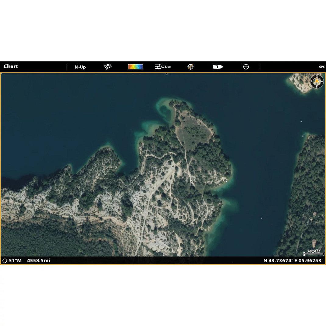 View of Mapping Humminbird Lakemaster VX Premium Quebec available at EZOKO Pike and Musky Shop