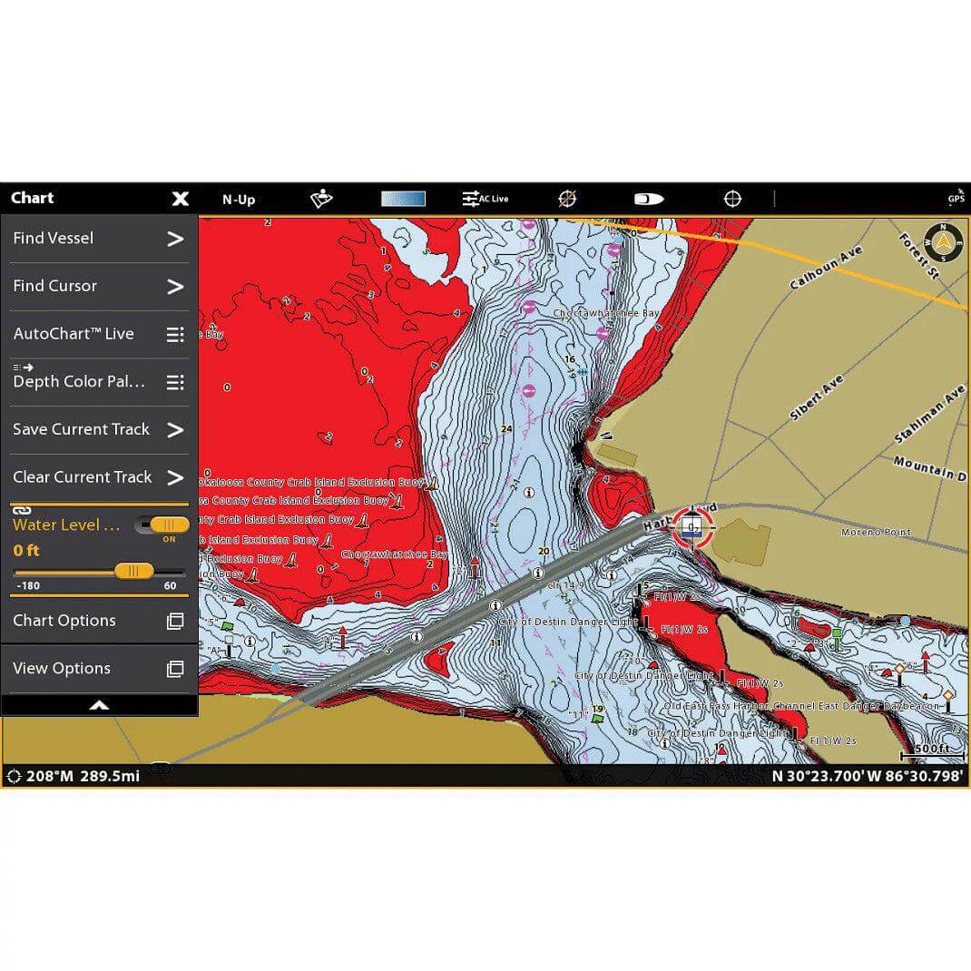 View of Mapping Humminbird Lakemaster VX Premium Quebec available at EZOKO Pike and Musky Shop