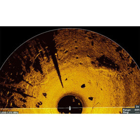 View of transducer Humminbird MEGA 360 Imaging Ultrex available at EZOKO Pike and Musky Shop