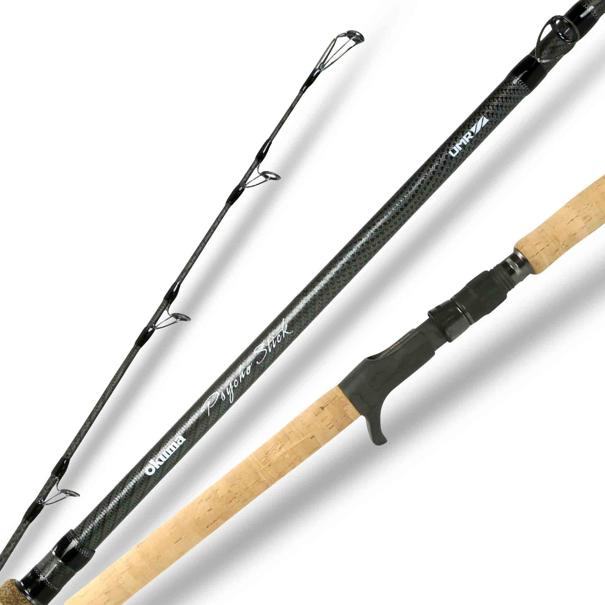 okuma bait caster rod Okuma Psycho stick Musky Baitcast Rods