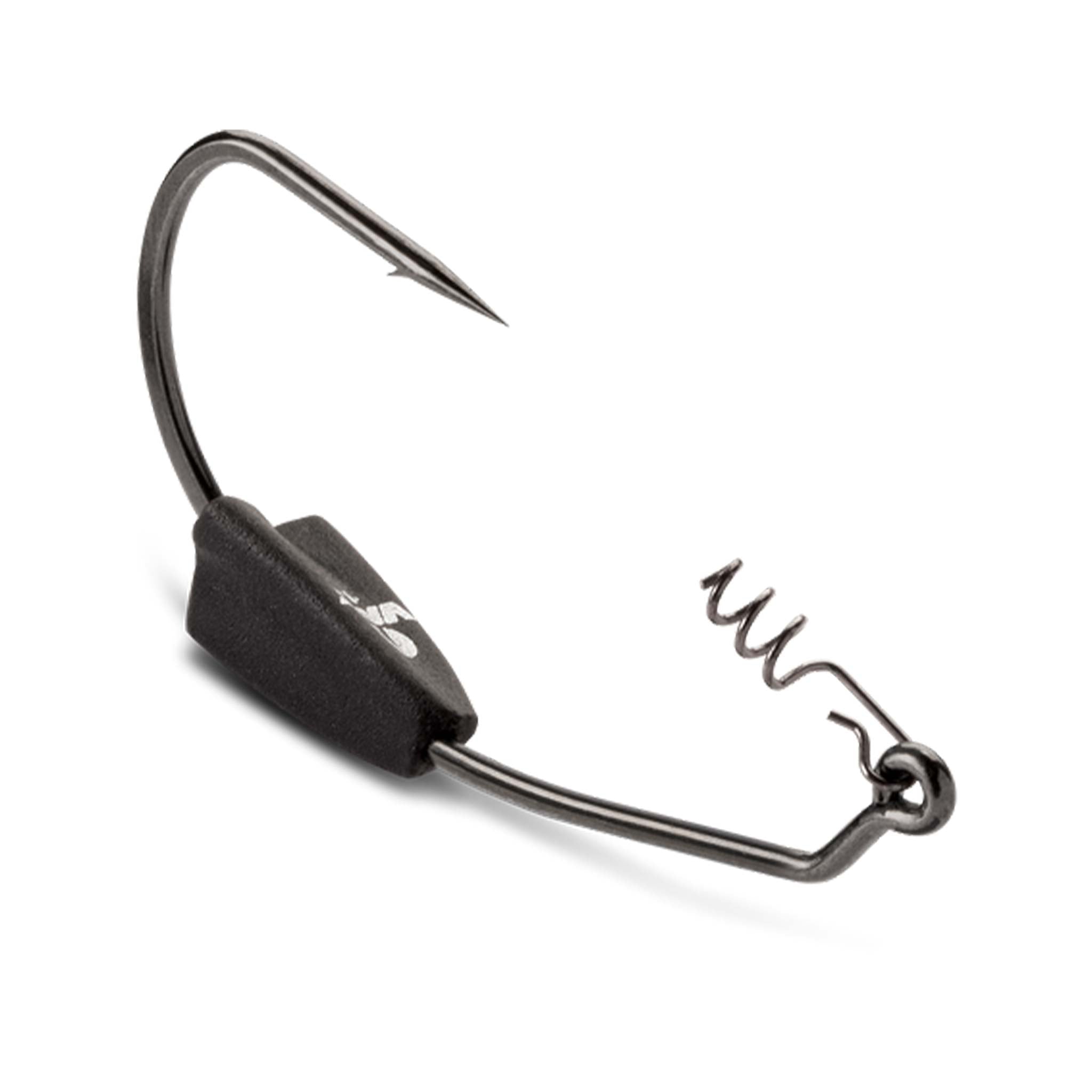 VMC HDWSB Heavy Duty Weighted Swimbait Hook 1/4oz Black Nickel Hooks